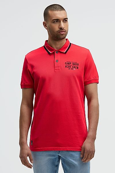 CAMP DAVID Poloshirt aus Baumwolle günstig online kaufen