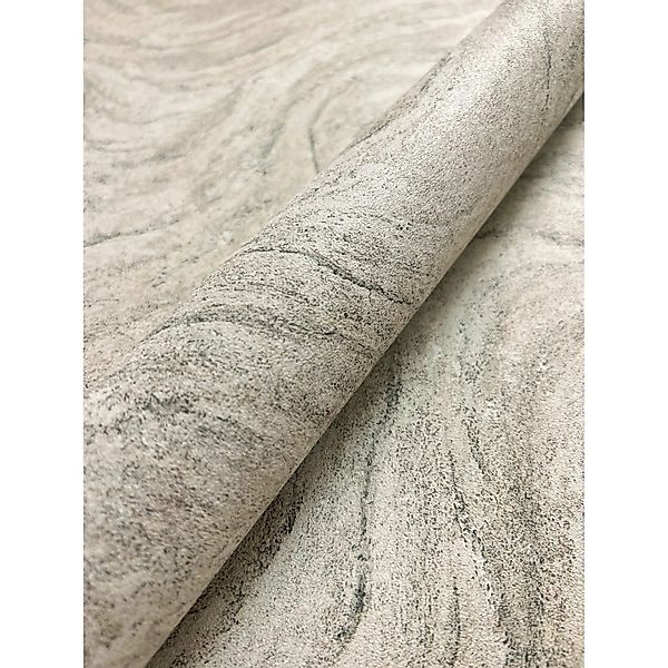 Newroom Vliestapete Hava Greige Marmor Modern FSC® günstig online kaufen