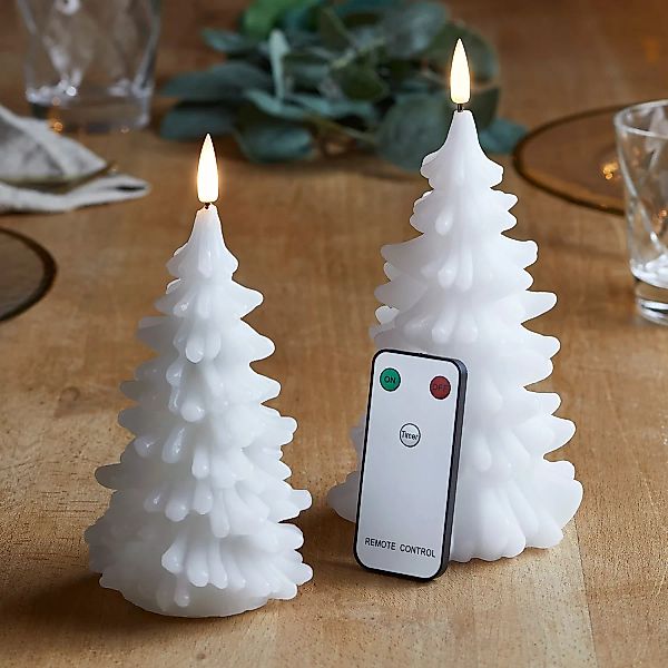 TruGlow® LED Kerzen Duo Weihnachtsbäume günstig online kaufen