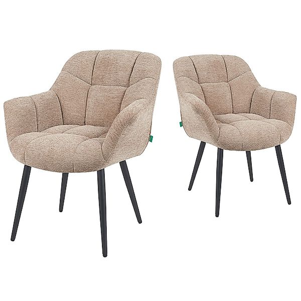 DUBI Möbel 4-Fußstuhl Mika-Remo, pulverbeschichtet im günstig online kaufen