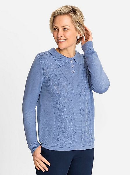 Witt Strickpullover Polopullover . günstig online kaufen