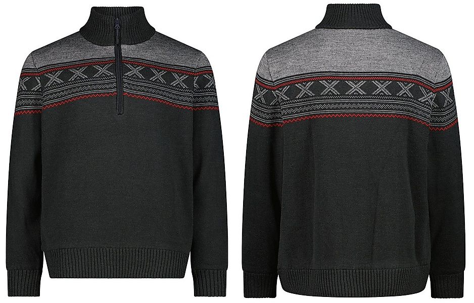 CMP Strickfleece-Pullover CMP Herren Pullover Sweat Knitted WP mit Wind Pro günstig online kaufen