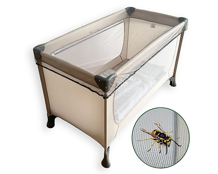 Zamboo Baby-Reisebett Universal - Grau, Insektenschutz / Mückennetz für Bab günstig online kaufen