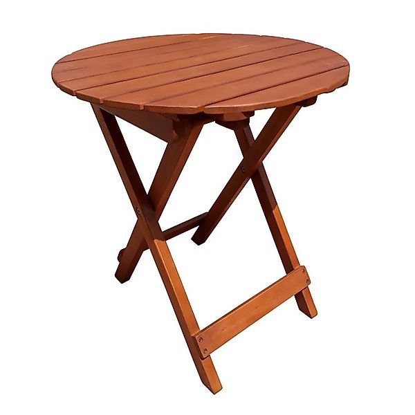 Spetebo Klapptisch Eukalyptus Gartentisch rund - günstig online kaufen