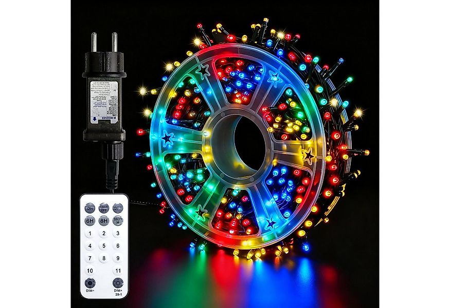 kisidus LED-Lichterkette LED Weihnachtsbaum Lichterkette mit Fernbedienung, günstig online kaufen