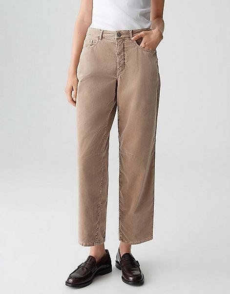 OPUS PANTS Cordhose MELLY RELAX aus Feincord Barrel Fit, Ankle, Abnäher im günstig online kaufen