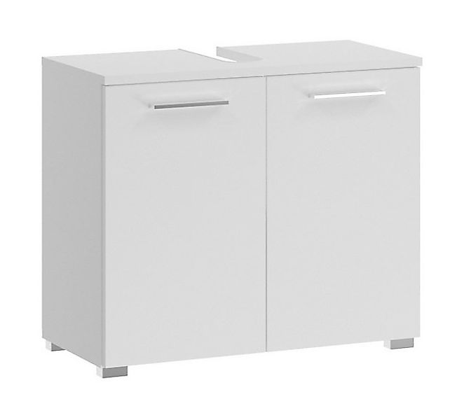 xonox.home Waschbeckenunterschrank in weiß mit 2 Türen und einem Fach (BxHx günstig online kaufen