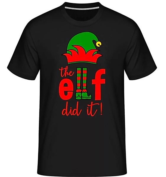The Elf Did It · Shirtinator Männer T-Shirt günstig online kaufen
