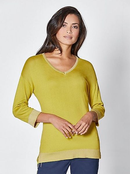 creation L Strickpullover V-Ausschnitt-Pullover günstig online kaufen