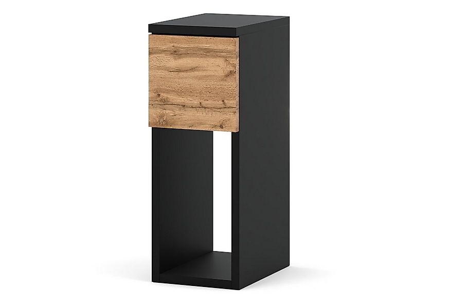 KOSETO Nachtkonsole Nachttisch mit 1 Schublade – 20x30x55 cm – für Schlafzi günstig online kaufen