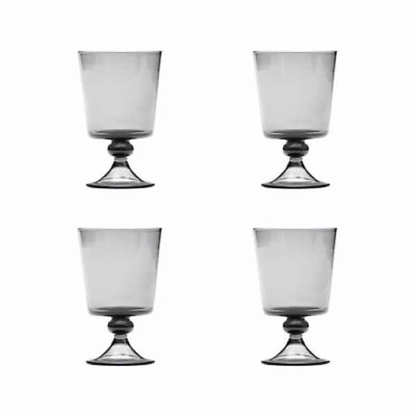 Rotweinglas La Mère glas grau / 4er Set - Serax - Grau günstig online kaufen
