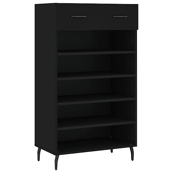 vidaXL Schuhschrank Schuhschrank Schwarz 60x35x105 cm günstig online kaufen