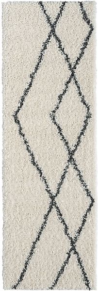 Myflair Möbel & Accessoires Hochflor-Läufer »My Shaggy Raute«, rechteckig, günstig online kaufen