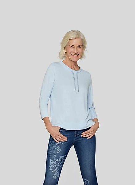 Rabe Sweatshirt Rabe Casual-Sweatshirt mit 3/4-Arm günstig online kaufen