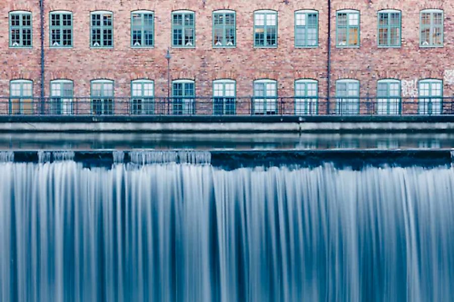 Papermoon Fototapete »ABSTRAKT DESIGN-STEINWAND WASSERFALL« günstig online kaufen