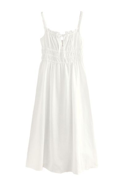 Next Midikleid Midikleid aus 100 % Leinen günstig online kaufen