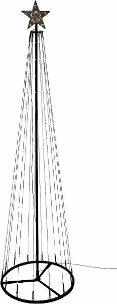 AM Design LED Baum "Weihnachtsdeko aussen", 304 flammig, mit 8 verschiedene günstig online kaufen