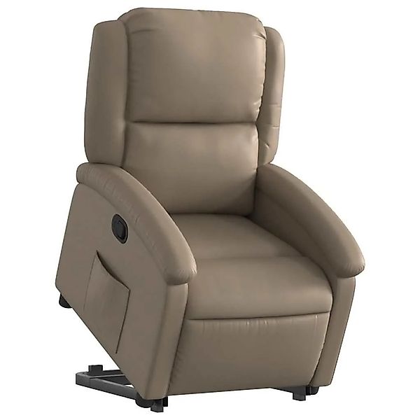 vidaXL Relaxsessel mit Aufstehhilfe Cappuccino-Braun Kunstleder 3204232 günstig online kaufen