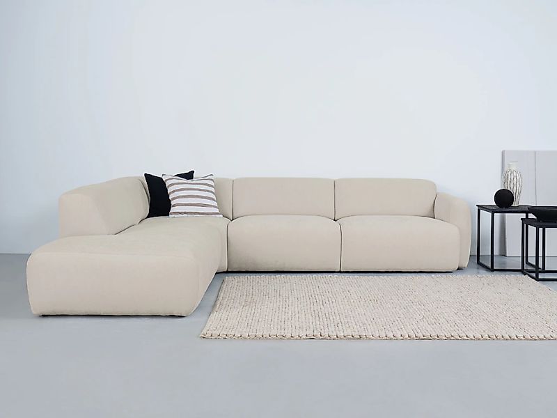andas Ecksofa "Myrland" Breite 241 cm, Chenille, Easy Clean Stoff, mit Kalt günstig online kaufen