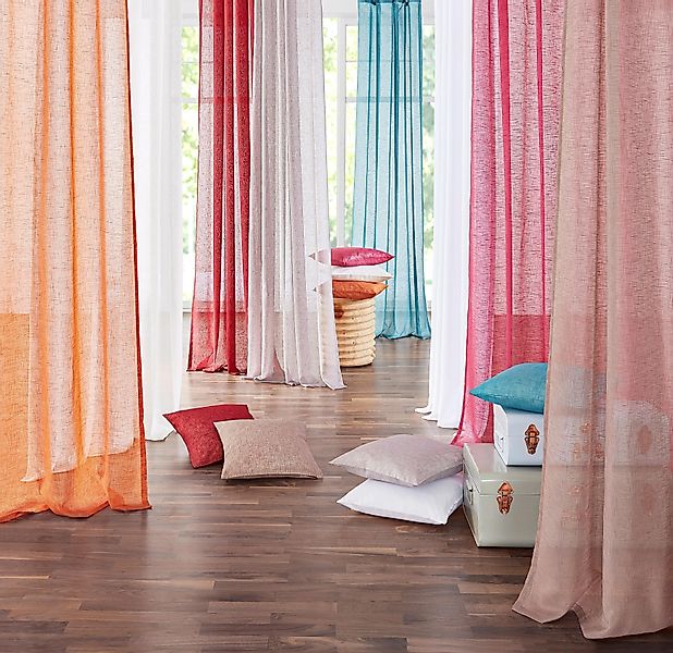 my home Gardine REGINA, Kräuselband (2 günstig online kaufen