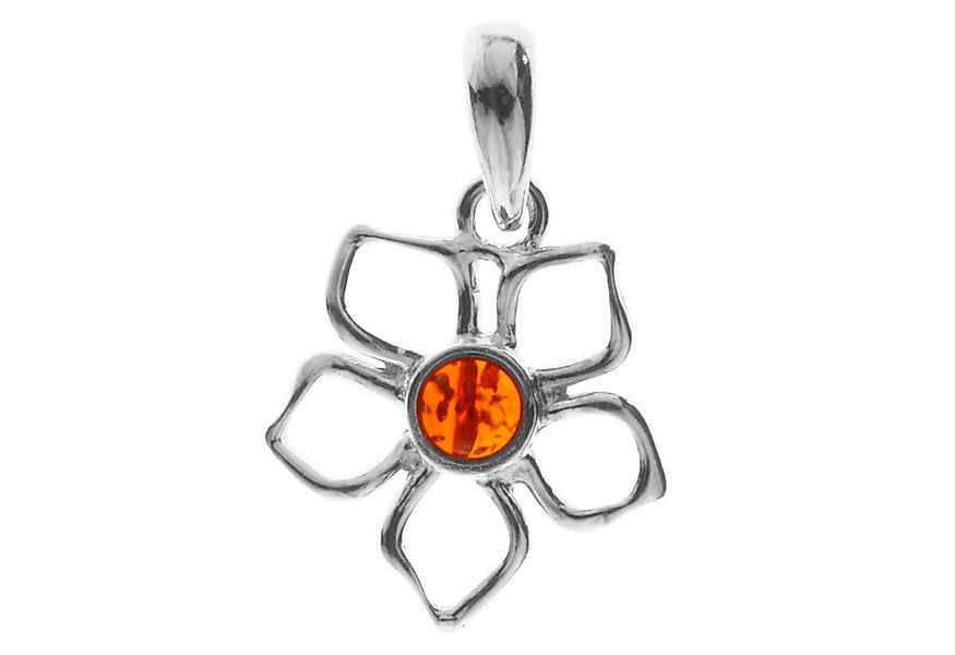 OSTSEE-SCHMUCK Kettenanhänger Ostsee-Schmuck Anhänger Blüte 17 mm Anhänger günstig online kaufen