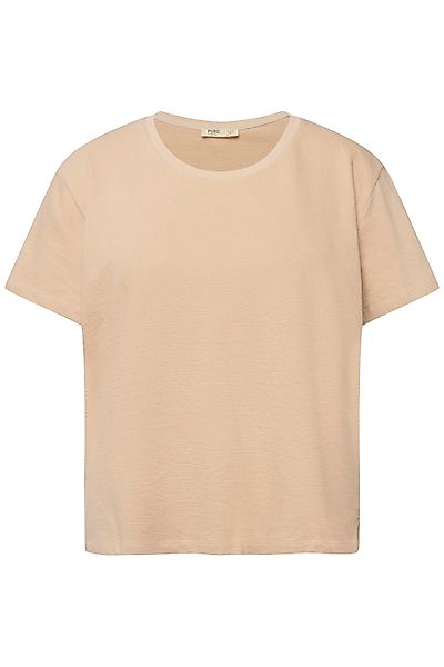 Ulla Popken T-Shirt T-Shirt Rundhals Halbarm günstig online kaufen