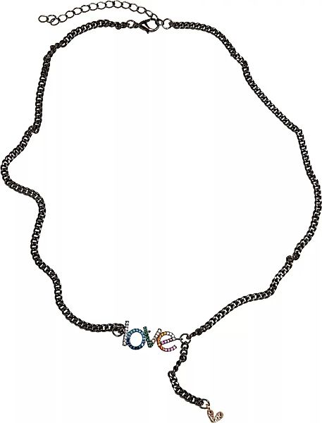 URBAN CLASSICS Edelstahlkette "Accessoires Love Necklace" günstig online kaufen