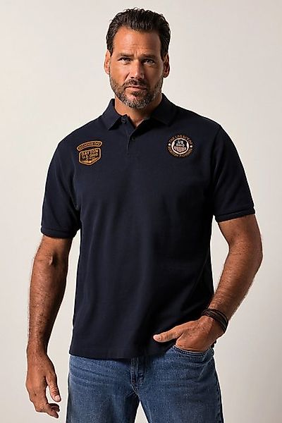 JP1880 Poloshirt JP1880 Poloshirt Halbarm Piqué Badges bis 8 XL günstig online kaufen