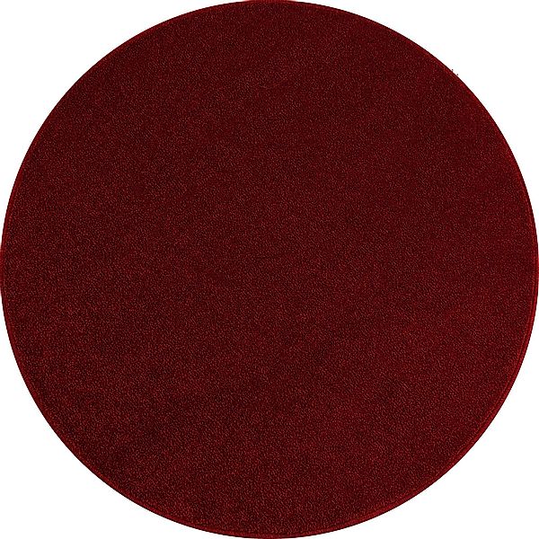 Ayyildiz Teppiche Teppich »ATA«, rund, 10 mm Höhe, Kurzflor, uni, große Far günstig online kaufen