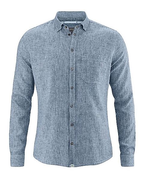 HempAge Langarmhemd Gestreiftes Hemd günstig online kaufen