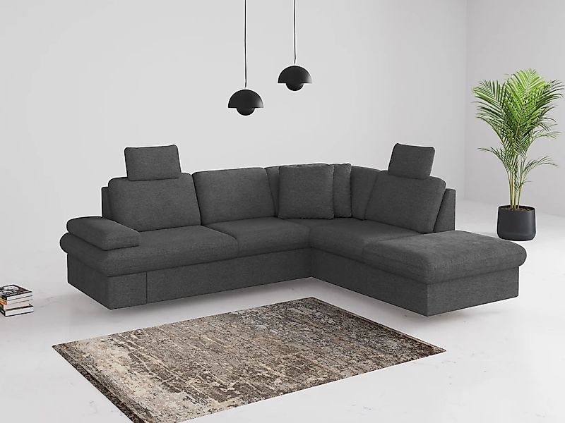 sit&more Ecksofa "Moreno", mit Armteilverstellung,wahlweise mit Bettfunktio günstig online kaufen
