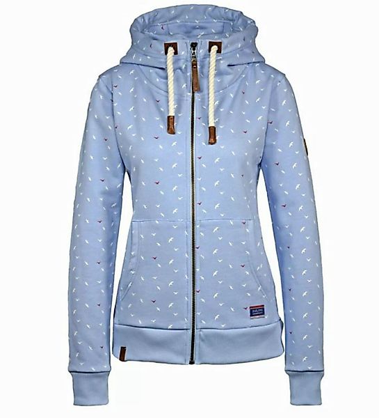 RennerXXL Kapuzenfleecejacke Brigg Lya Damen Sweatjacke Übergrößen Gr. 46 - günstig online kaufen