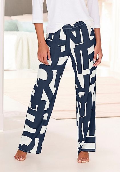 French Connection Pyjamahose Gewebte Hemdenqualität aus Viskose günstig online kaufen