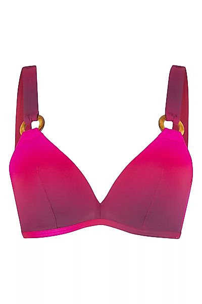LingaDore gepolstertes Triangel Bikini Oberteil Orchid Red 42F rot günstig online kaufen