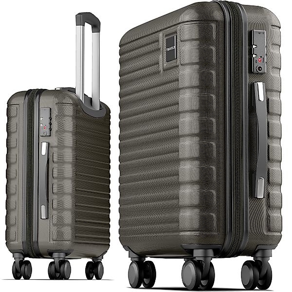 Travely Handgepäck-Trolley Polycarbonat Koffer - Reisekoffer, günstig online kaufen