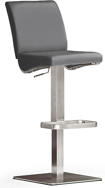 MCA furniture Bistrostuhl "BARBECOOL", mit Rückenlehne,Bodenplatte eckig, 1 günstig online kaufen