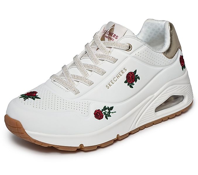Skechers UNO-CHAMPAGNE & ROSES Sneaker Freizeitsneaker, Halbschuh mit Rosen günstig online kaufen