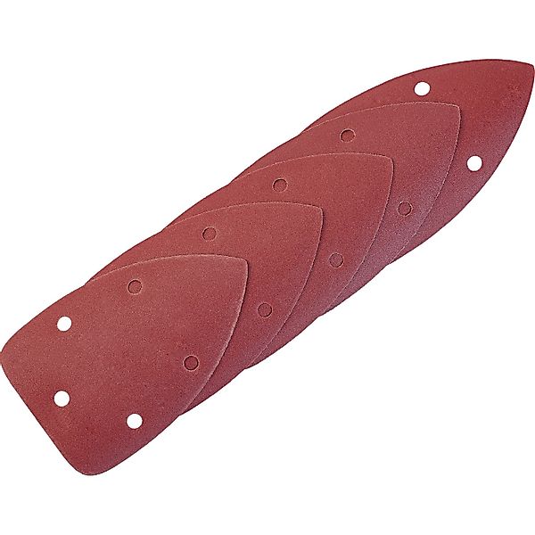 LUX-TOOLS Schleifauflage für Dreiecksschleifer 100 mm x 140 mm K240 Gelocht günstig online kaufen