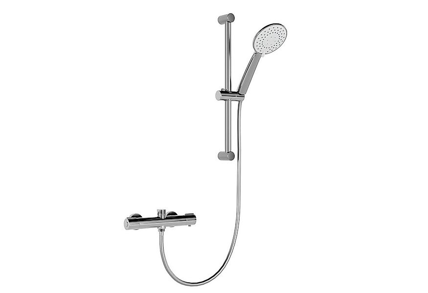 GarveeMore Brausegarnitur Duschsystem mit Thermostat 38℃ Duschset Regendusc günstig online kaufen