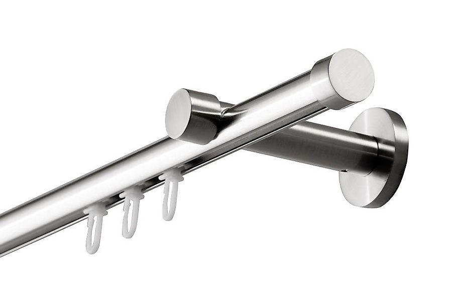 DécoProfi Innenlaufschiene Set 1-läufig, Ø 20mm, mit Schraubkappenträger un günstig online kaufen