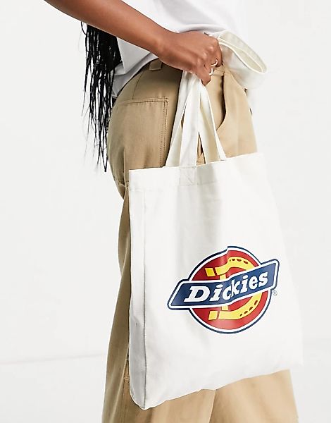 Dickies – Icon – Tragetasche in Ecru mit Logo-Neutral günstig online kaufen
