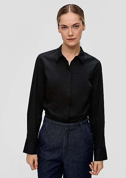 s.Oliver BLACK LABEL Langarmbluse Bluse mit günstig online kaufen