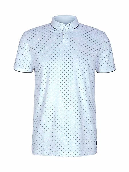 Tom Tailor Denim Herren Poloshirt Dot - Regular Fit günstig online kaufen