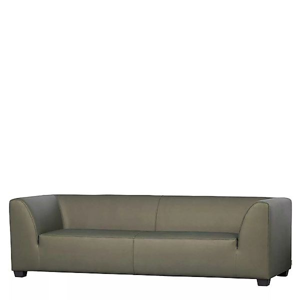In- und Outdoor Lounge Sofa in Dunkelgrün 230 cm breit günstig online kaufen
