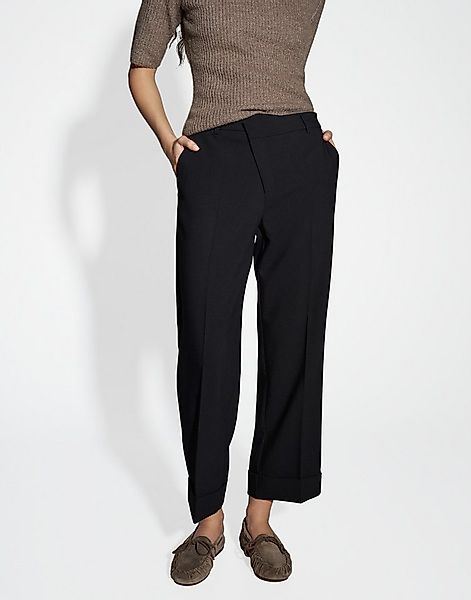 OPUS Stoffhose MEERI CRISSCROSS aus elastischem Viskosemix günstig online kaufen