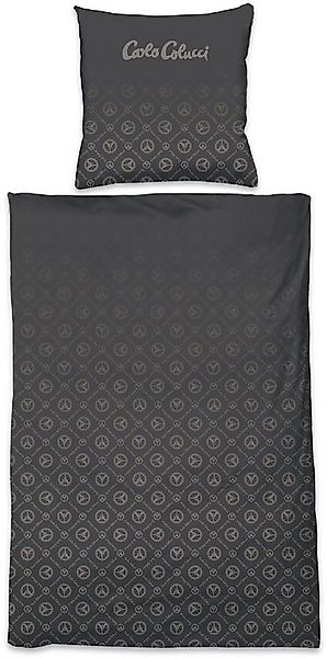 CARLO COLUCCI Bettwäsche Carlo CLassico aus weicher Microfaser mit Print, M günstig online kaufen