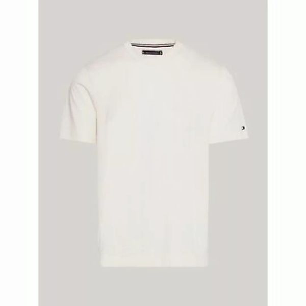 Tommy Hilfiger  T-Shirts & Poloshirts MW0MW31526 MERCERIZED TEE-YBR WHITE günstig online kaufen