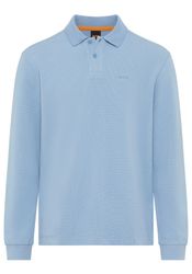 BOSS ORANGE Poloshirt Petempestolong mit Knopfleiste günstig online kaufen