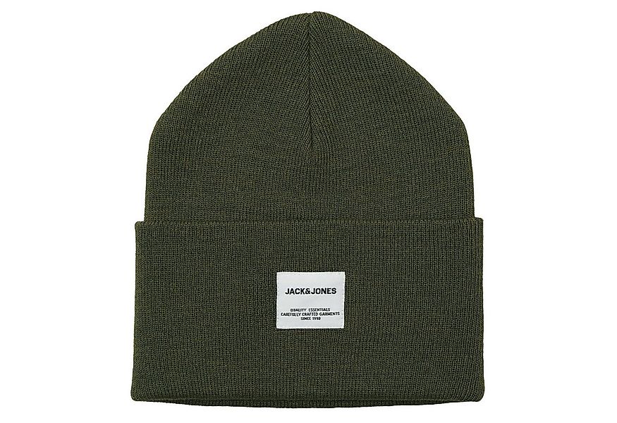 Jack & Jones Strickmütze Long Knit Beanie Noos mit Logopatch günstig online kaufen
