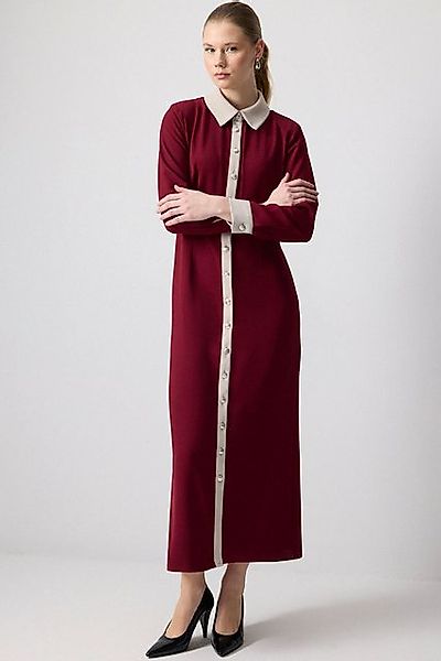 touche prive Maxikleid KLEID AUS CRÉPE MIT KNOPFDETAILS günstig online kaufen